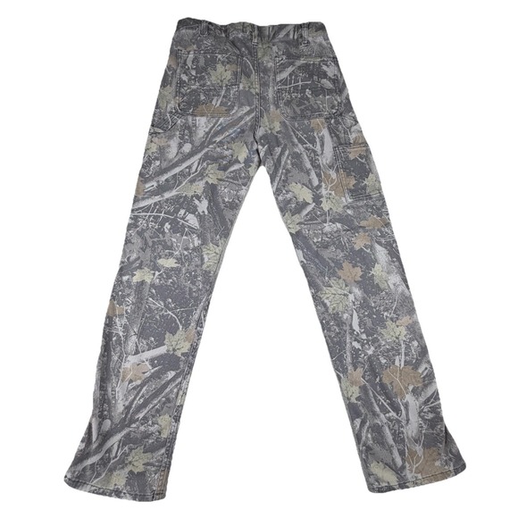Abercrombie Kids Loose Pant Boys‎ Camo Adjustable Waist 11/12 Reg. Cargo Style - Picture 2 of 9
